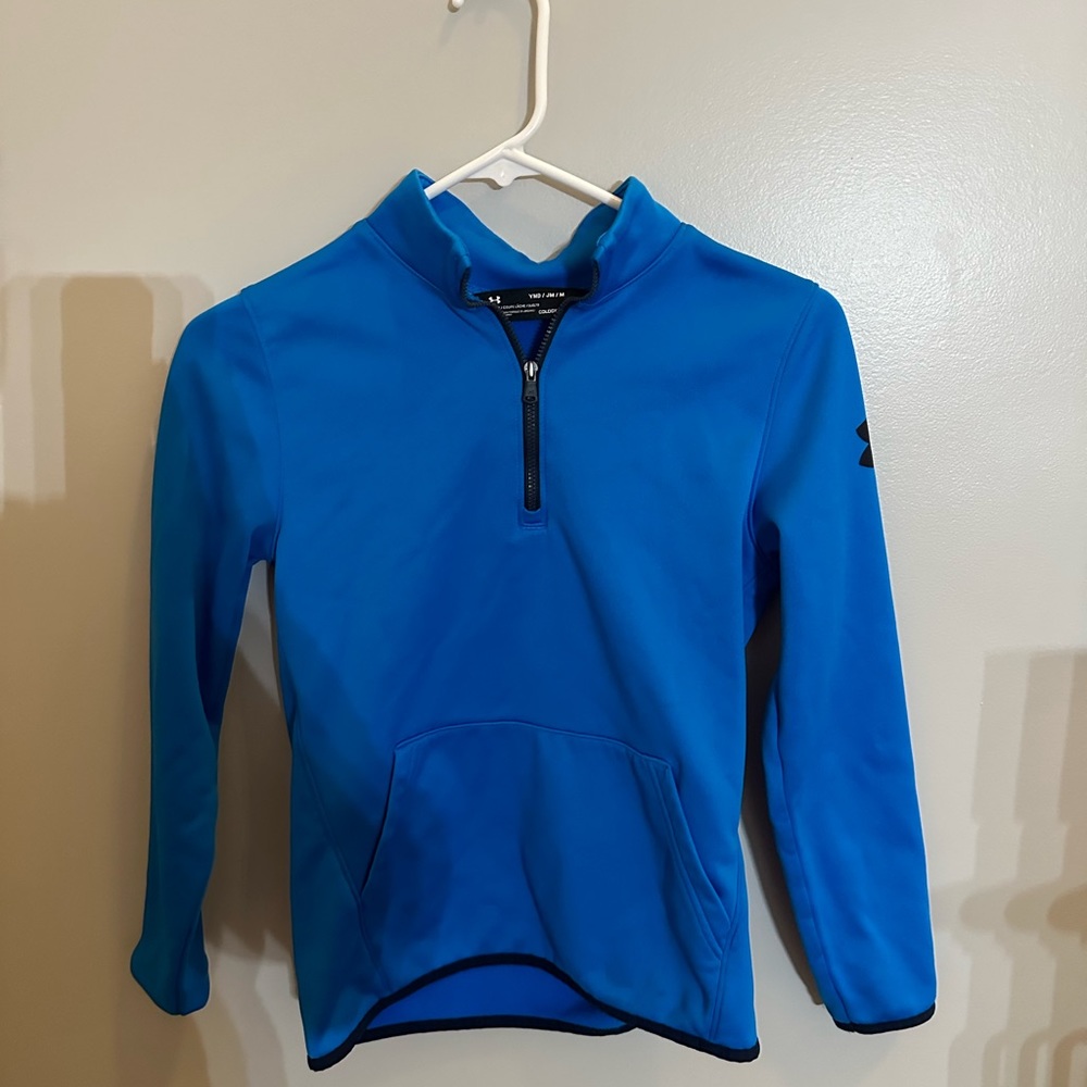 Under Armour pullover with zipper. Size Medium